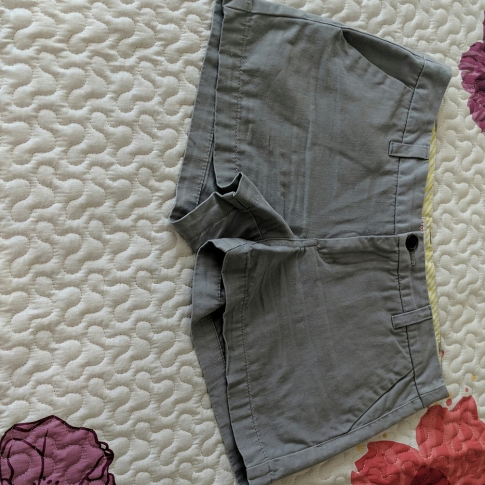 Grey Khaki Shorts